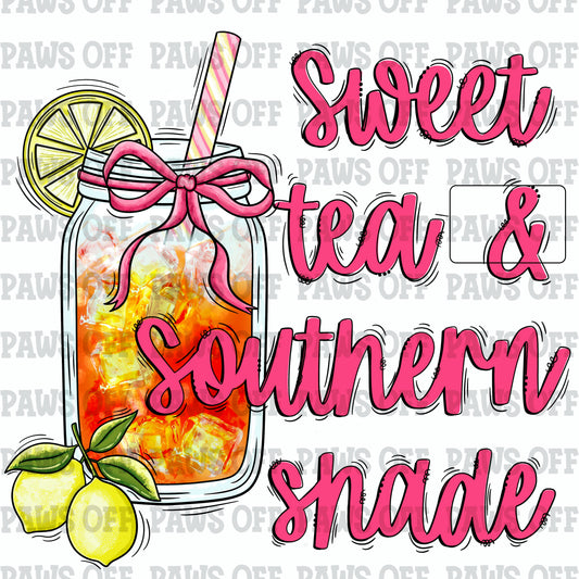 Sweet Tea & Southern Shade PNG
