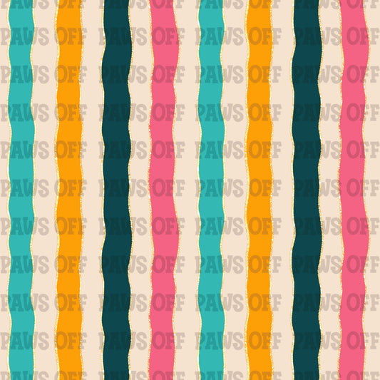Tropic Waves Seamless PNG