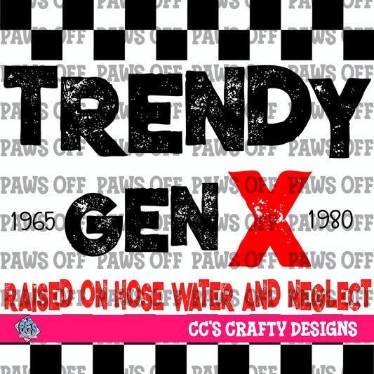Trendy Gen X Y Z Alpha PNG Bundle