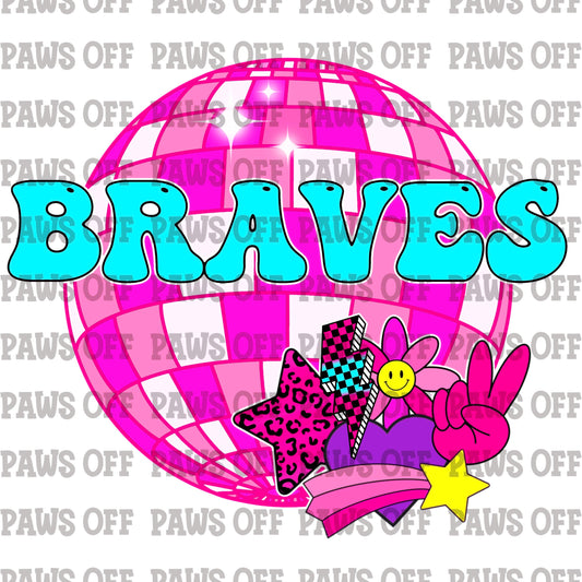 Braves School Spirit PNG