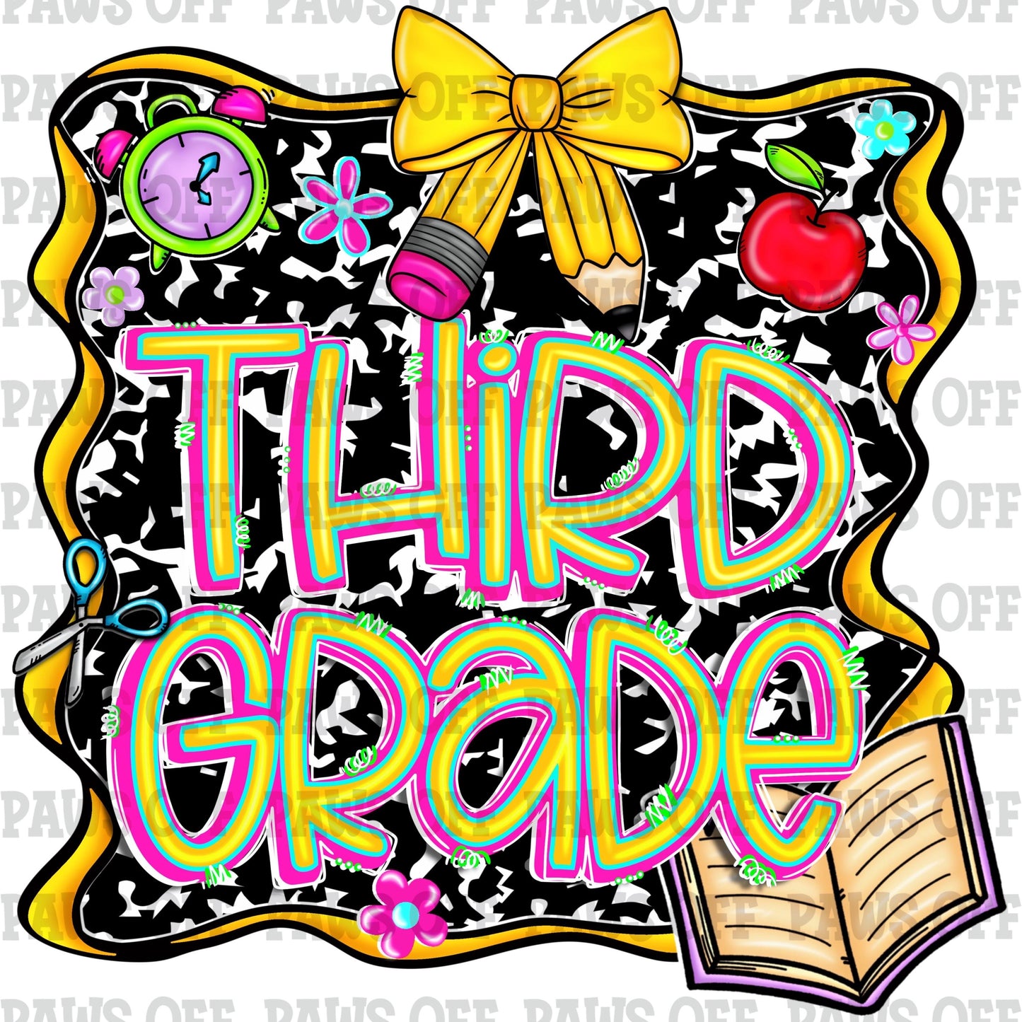 Back to School PNG Bundle PreK to 6th Grade