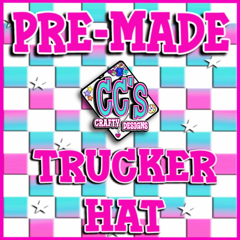 Pre-Made Trucker Hats