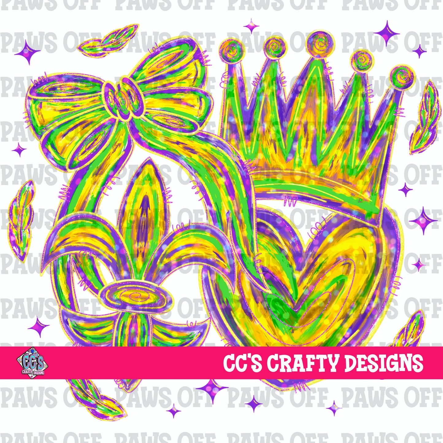 Cosmic Mardi Gras PNG