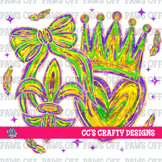 Cosmic Mardi Gras PNG