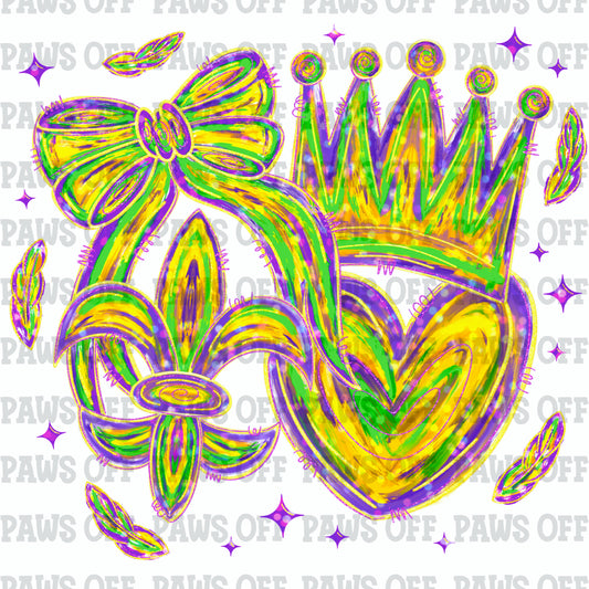 Cosmic Mardi Gras PNG