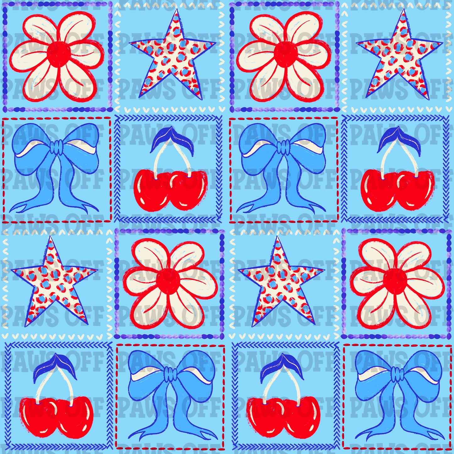 Fourth Bow Seamless PNG