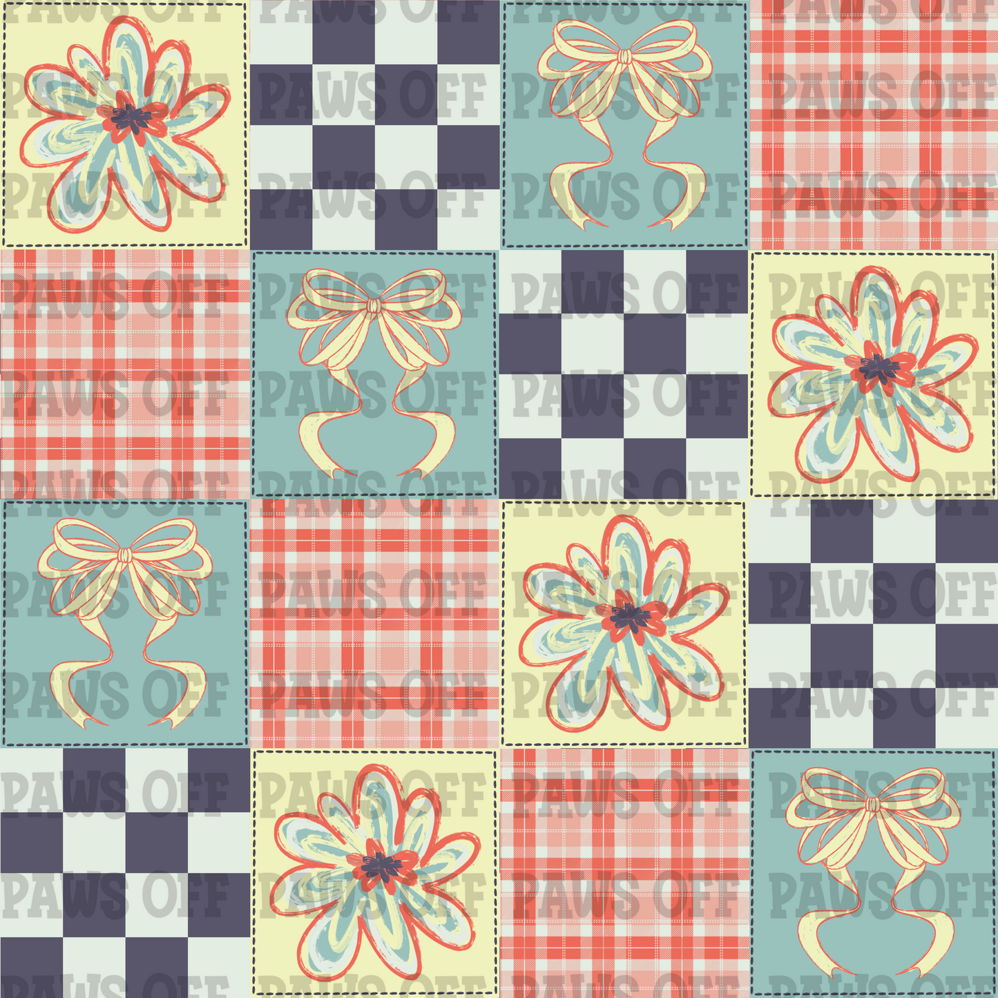 Patchwork Quilt Seamless PNG