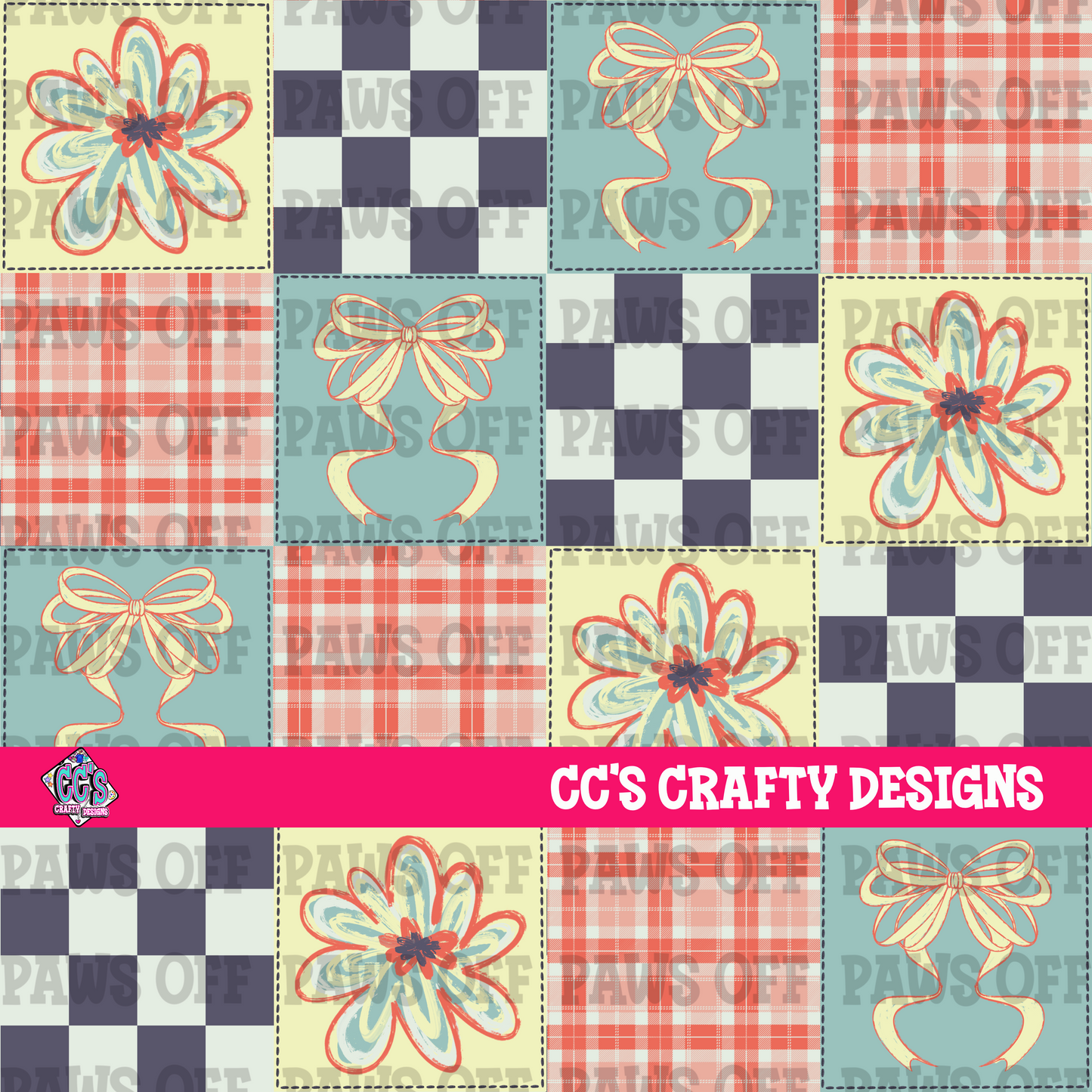 Patchwork Quilt Seamless PNG