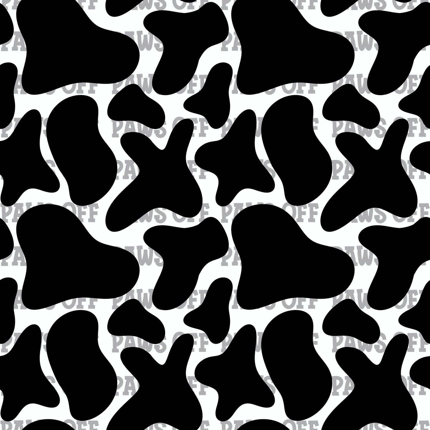 Moo Cow Pattern Seamless PNG
