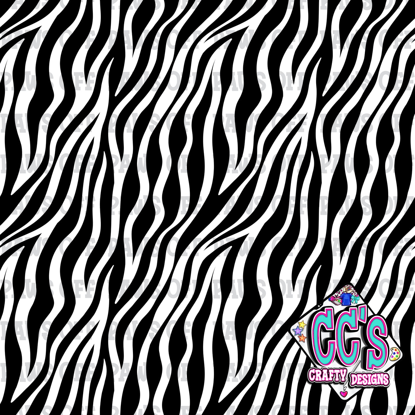 Zebra Pattern Seamless PNG Bundle