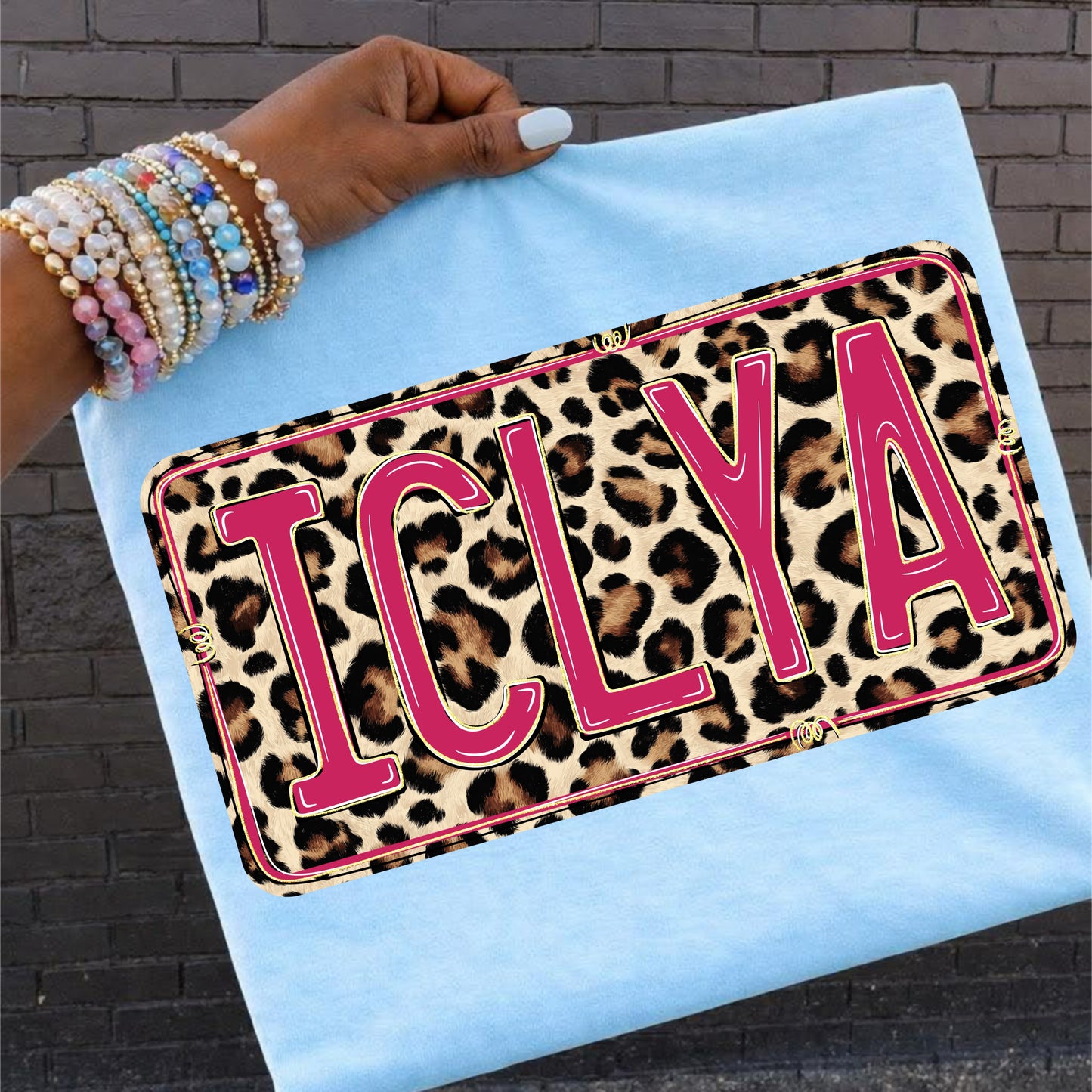 ICLYA I Can’t Love You Anymore Leopard PNG