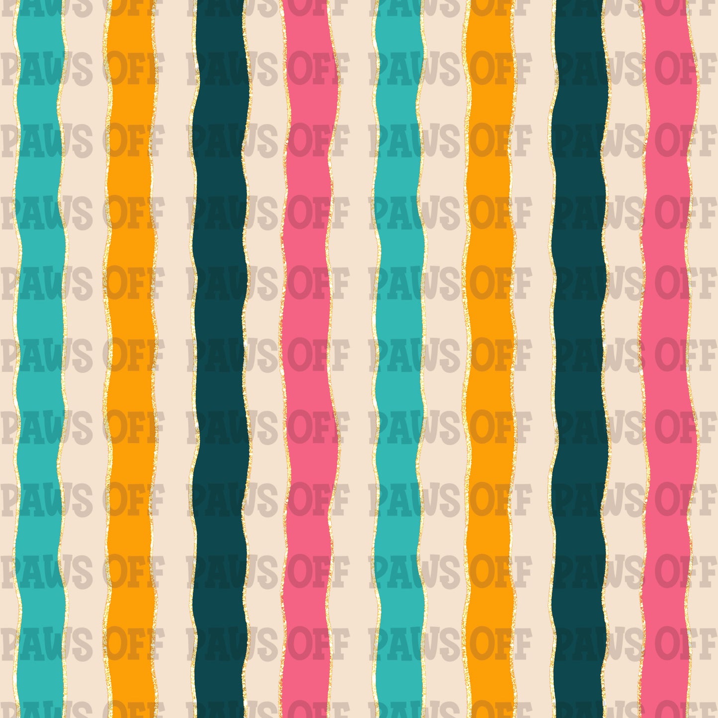 Tropic Waves Seamless PNG