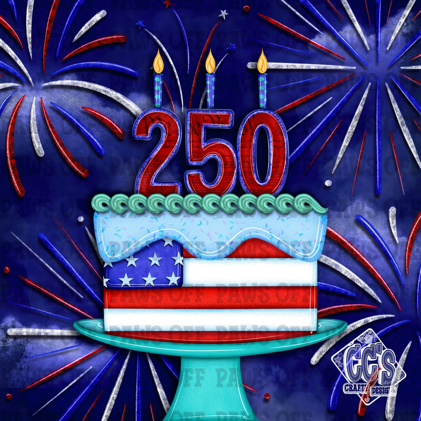 250 Birthday Cake