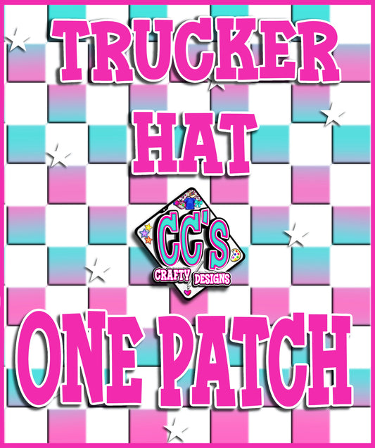 Build Your Own Trucker Hat - One Patch