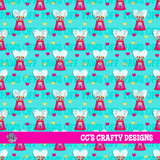 Gumball Seamless Pattern