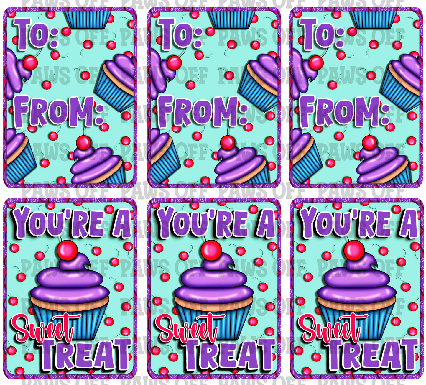 You’re A Sweet Treat Valentine - Valentine’s Day Card