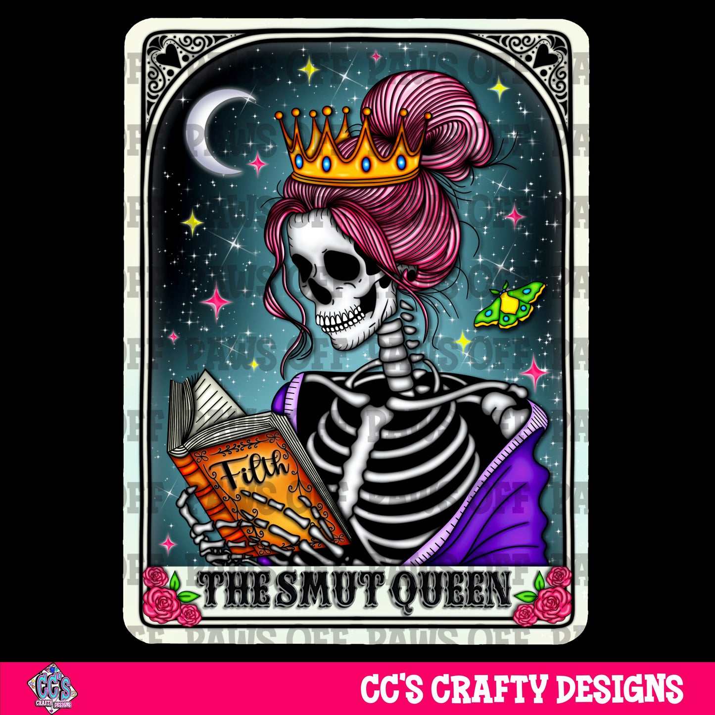 The Smut Queen Tarot Card