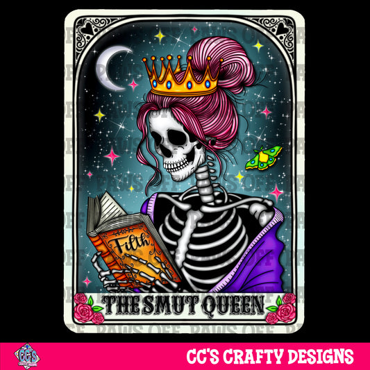 The Smut Queen Tarot Card