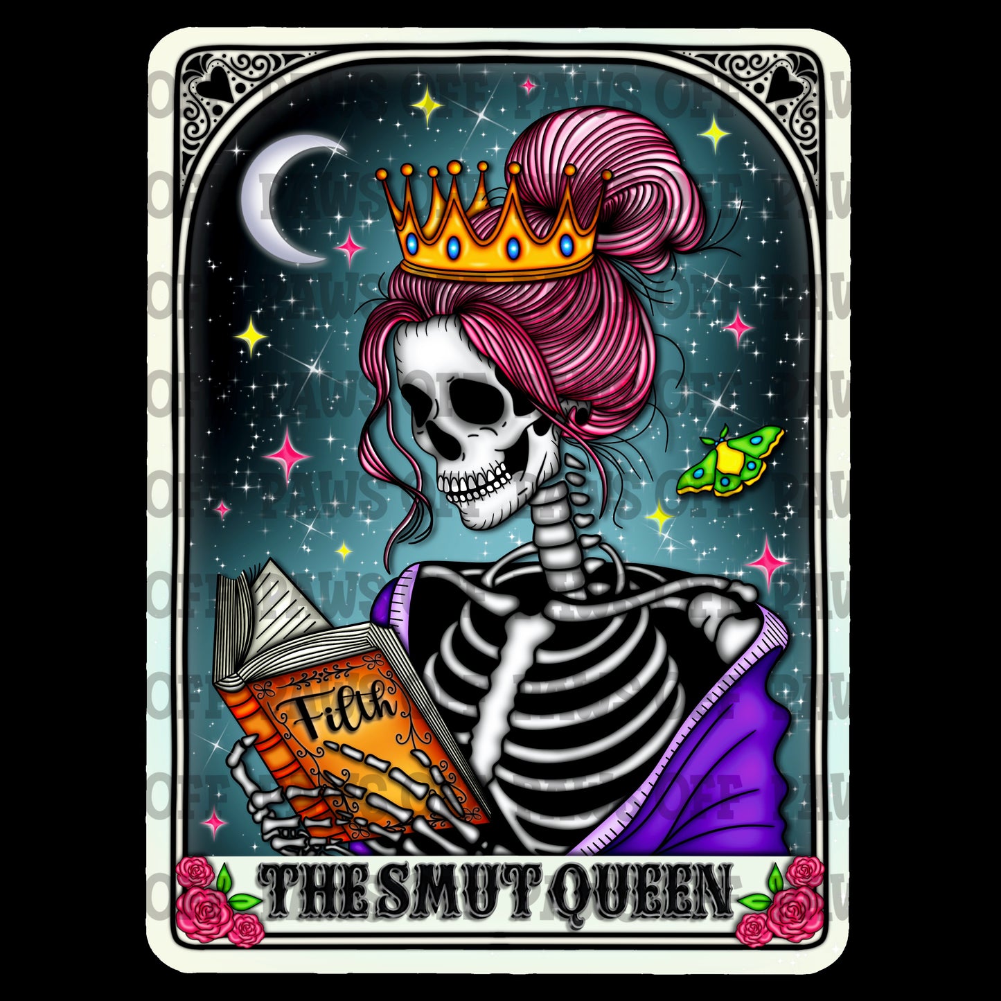 The Smut Queen Tarot Card