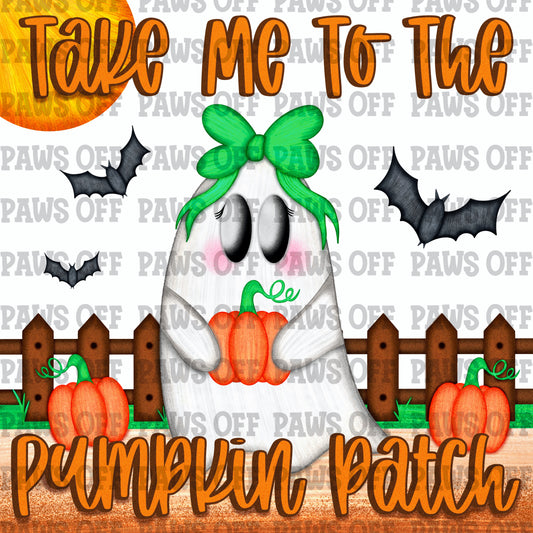 Take Me To The Pumpkin Patch PNG