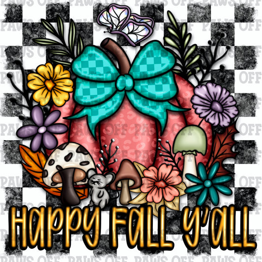 Happy Fall Ya’ll PNG