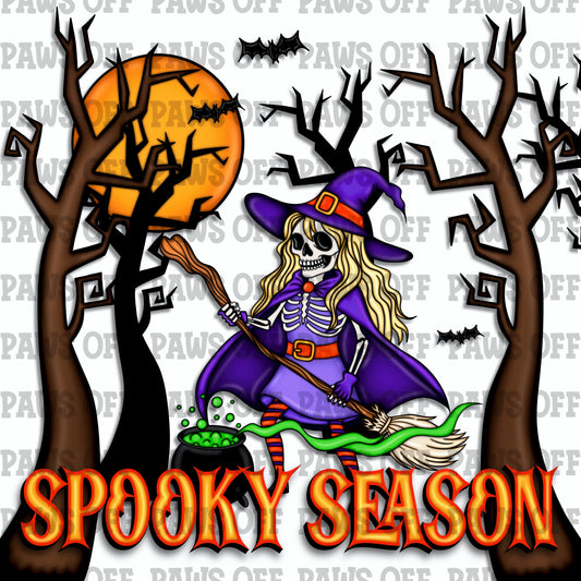 Spooky Season Witch PNG