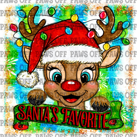 Santa’s Favorite PNG