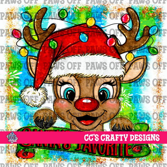 Santa’s Favorite PNG