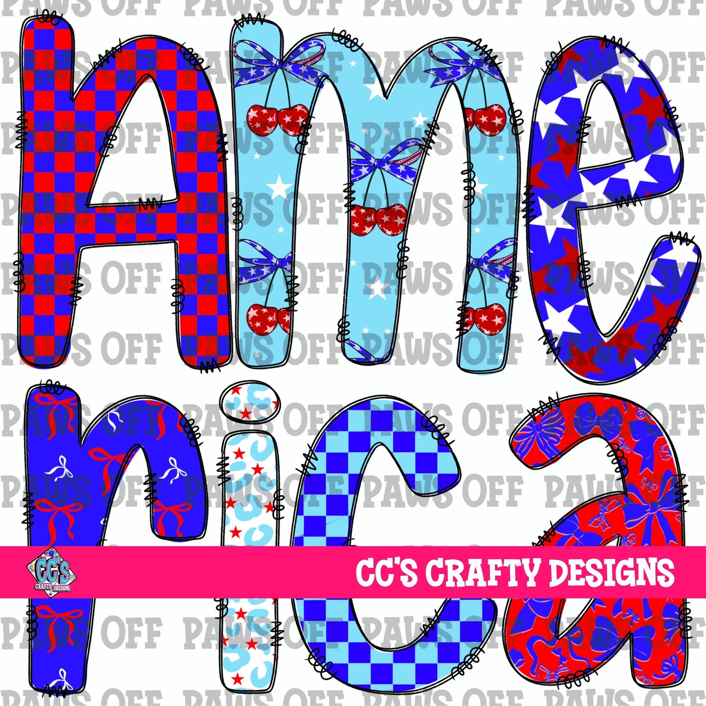 America PNG Digital Design