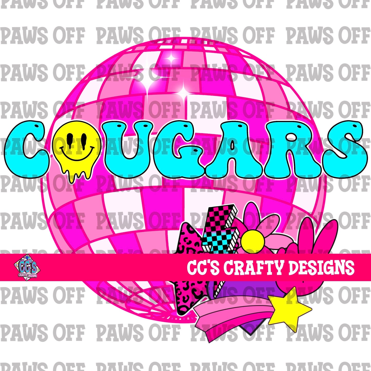 Cougars School Spirit PNG