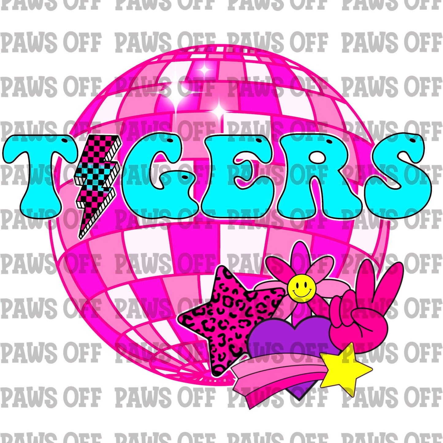 Tigers School Spirit PNG