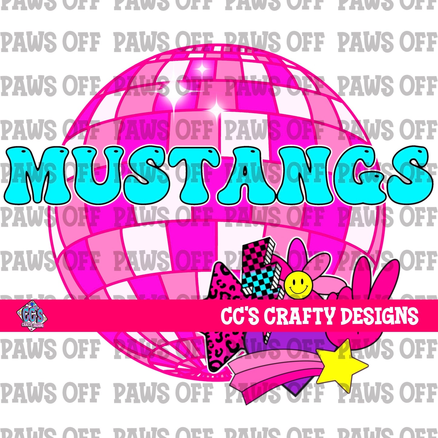 Mustangs School Spirit PNG