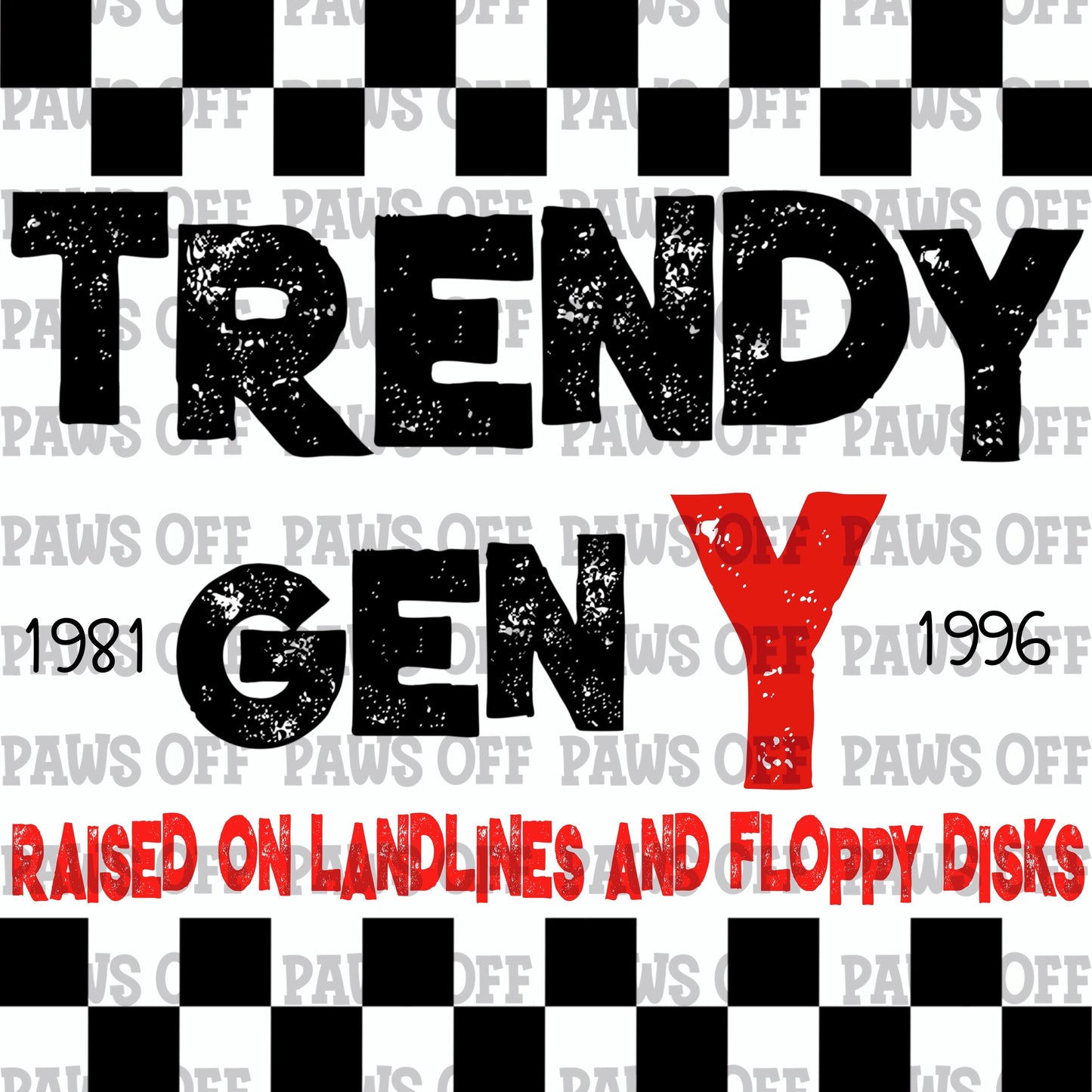 Trendy Gen X Y Z Alpha PNG Bundle