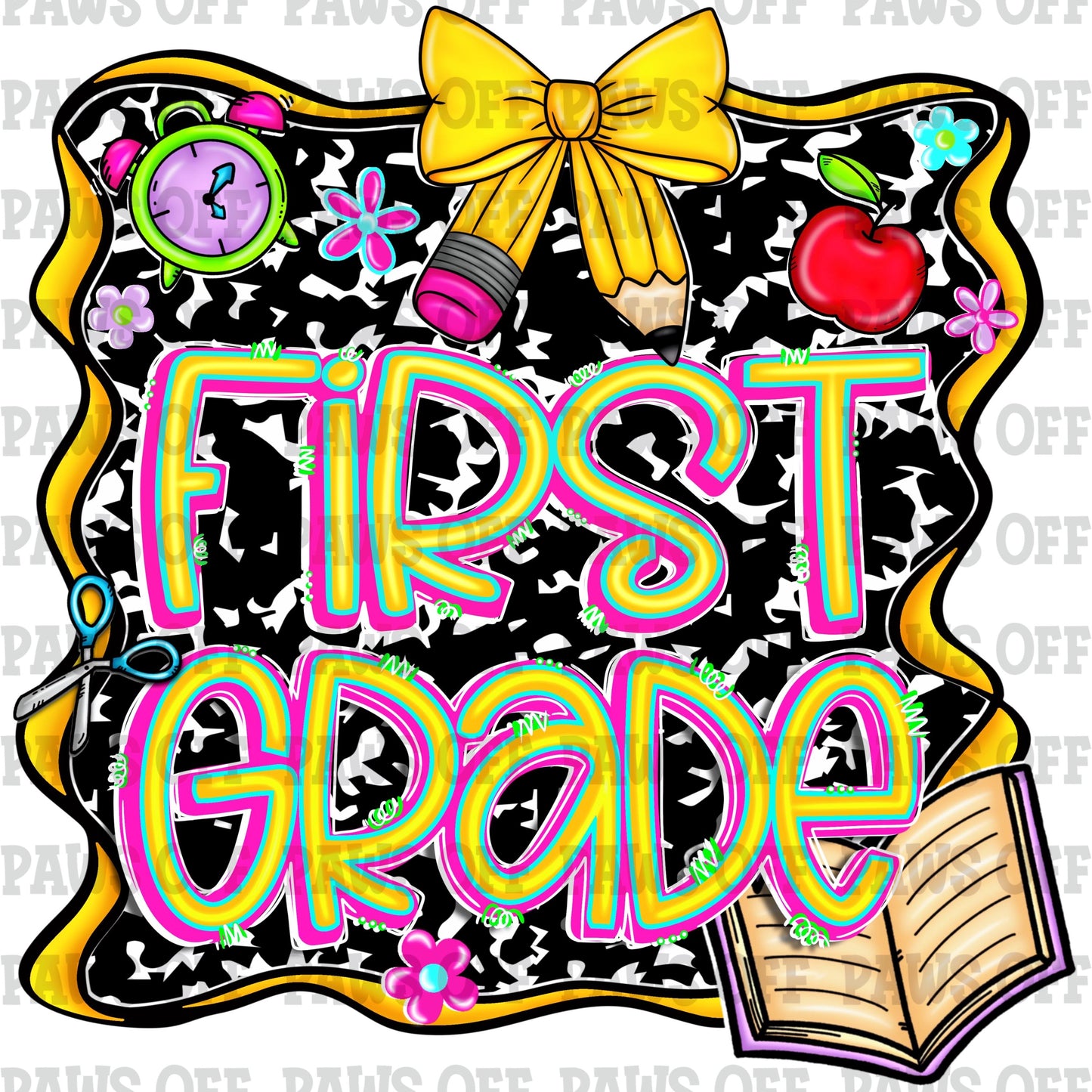 Back to School PNG Bundle PreK to 6th Grade
