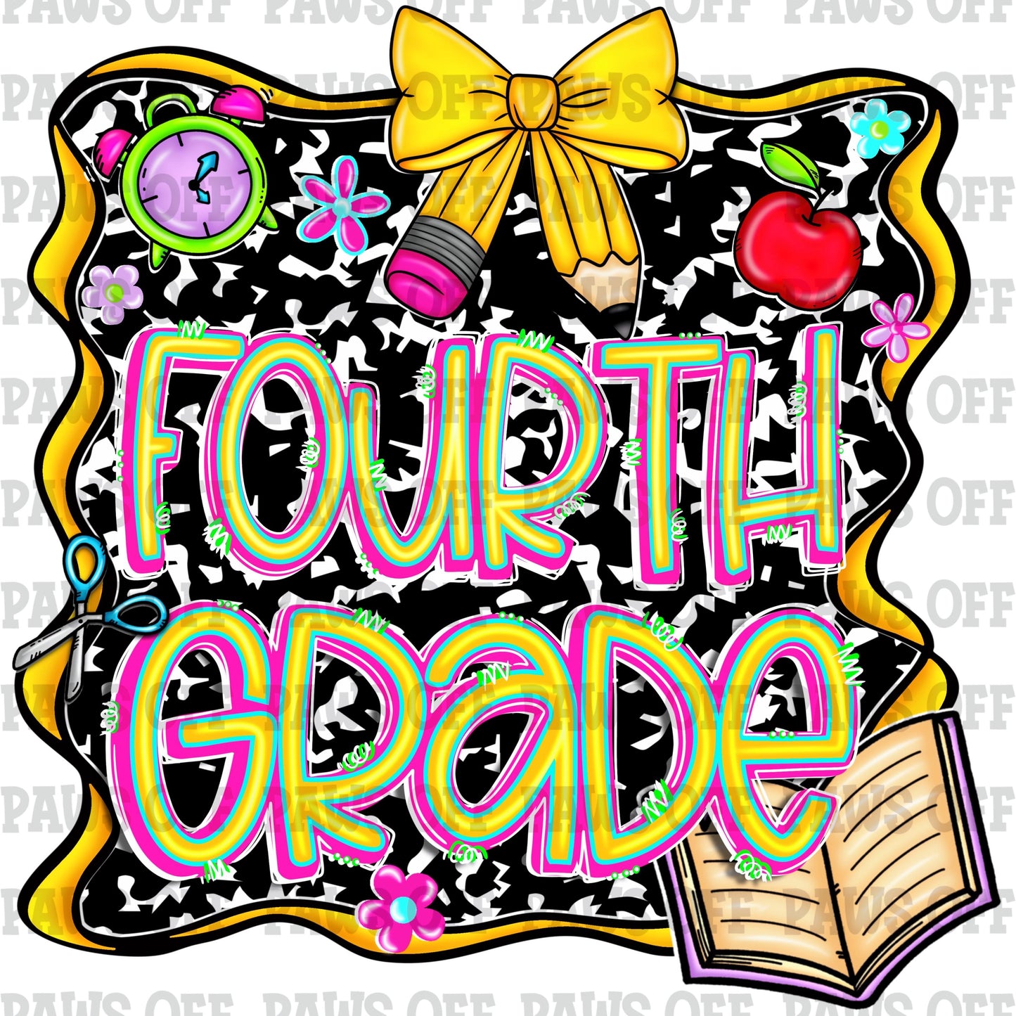 Back to School PNG Bundle PreK to 6th Grade