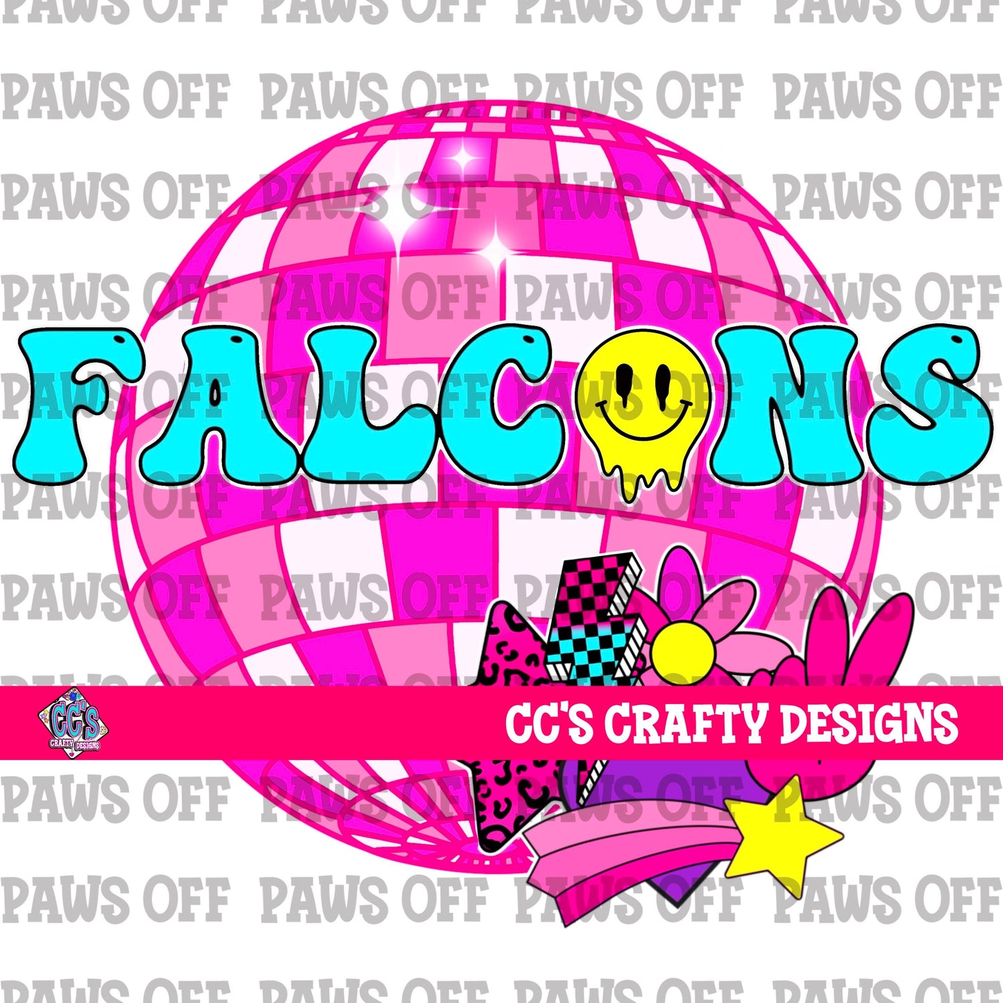 Falcons School Spirit PNG