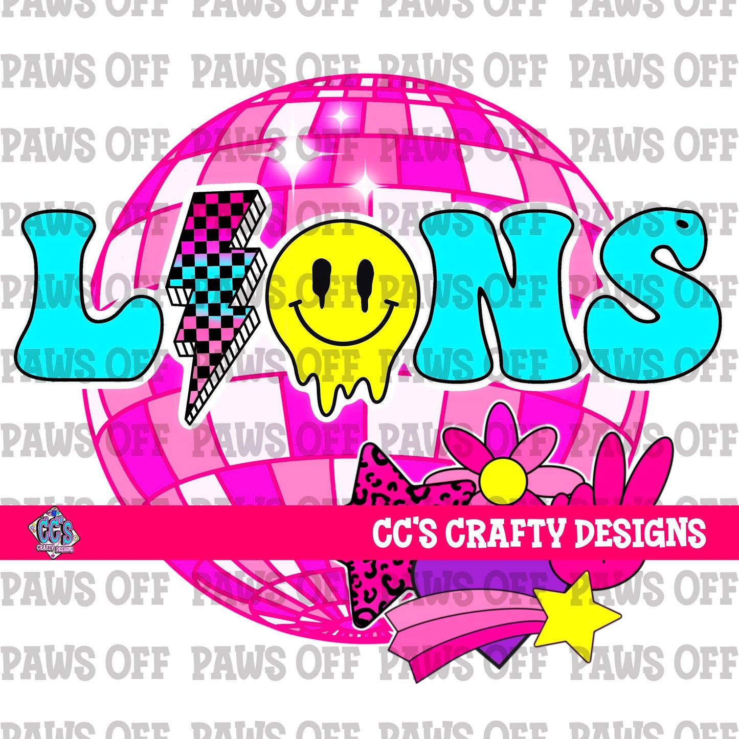 Lions School Spirit PNG