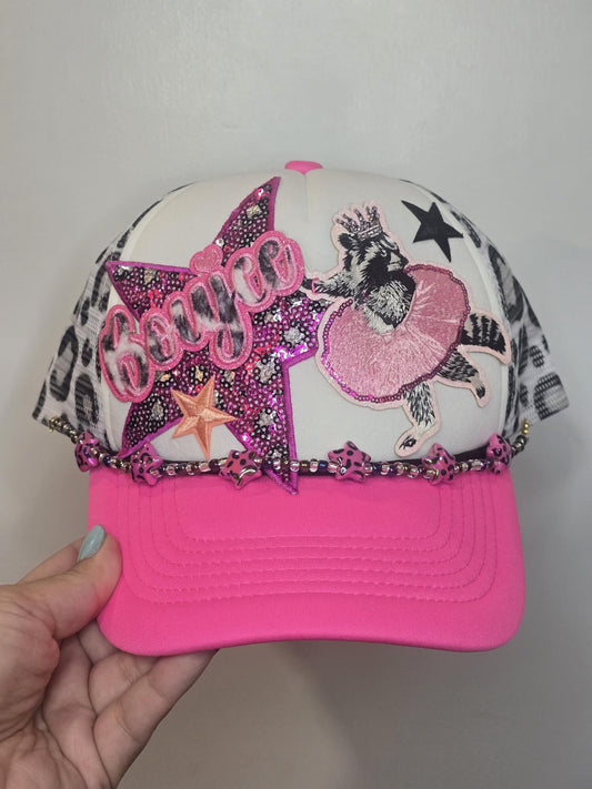 Boujee Raccoon Trucker Hat