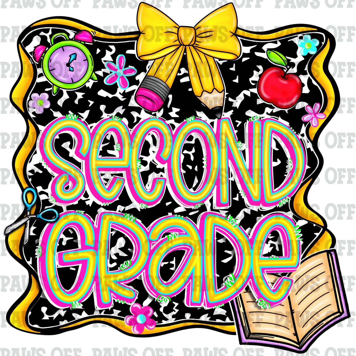 Back to School PNG Bundle PreK to 6th Grade