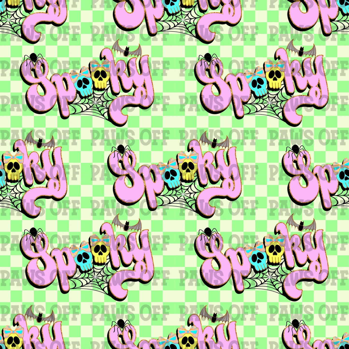 Preppy Spooky Halloween Digital Paper Bundle