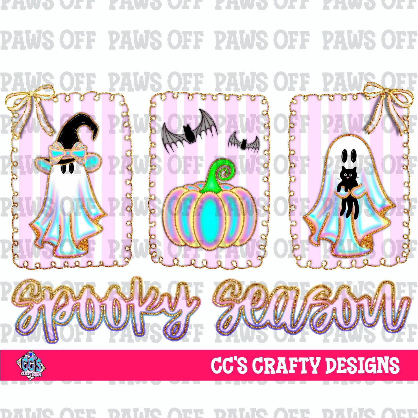 Preppy Spooky Season PNG