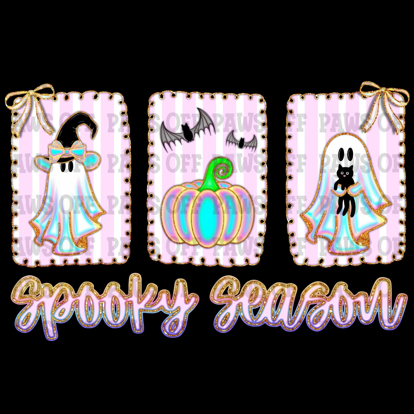 Preppy Spooky Season PNG