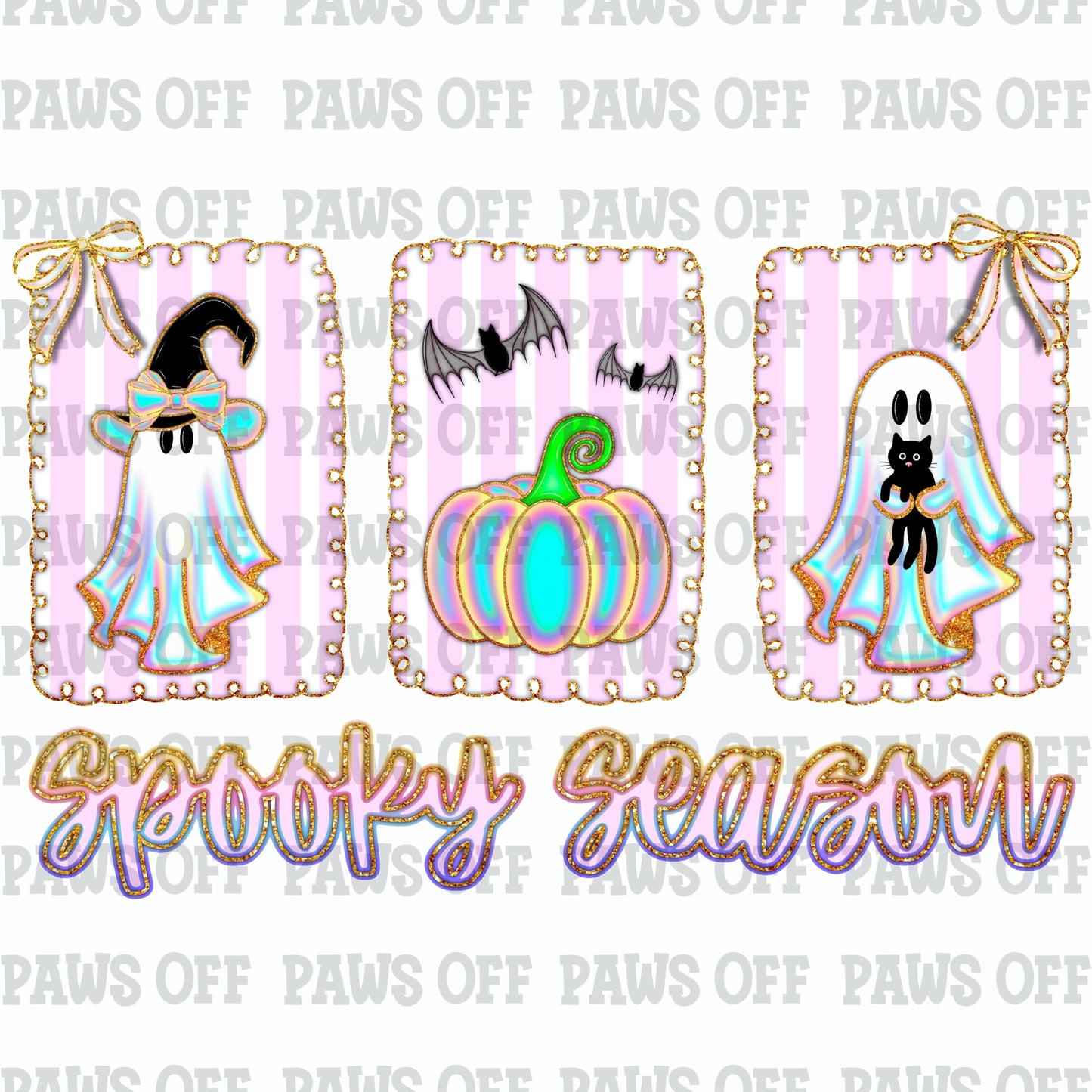 Preppy Spooky Season PNG