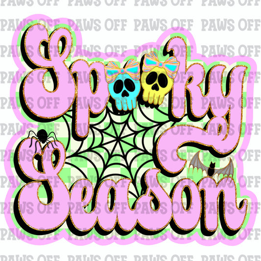Preppy Spooky Season PNG